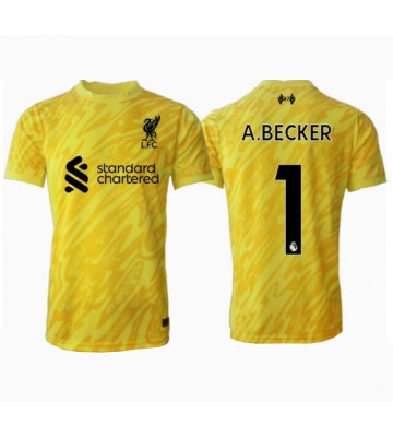 Liverpool Alisson Becker #1 Målvakt Tredje Tröja 2024-25 Kortärmad